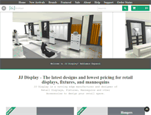 Tablet Screenshot of jjdisplay3000.com
